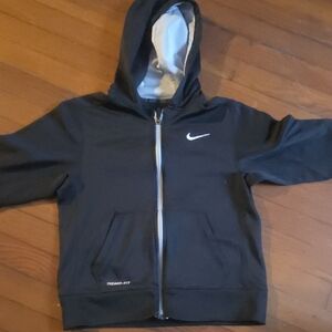 Nike Kids Black and Gray Hoodie